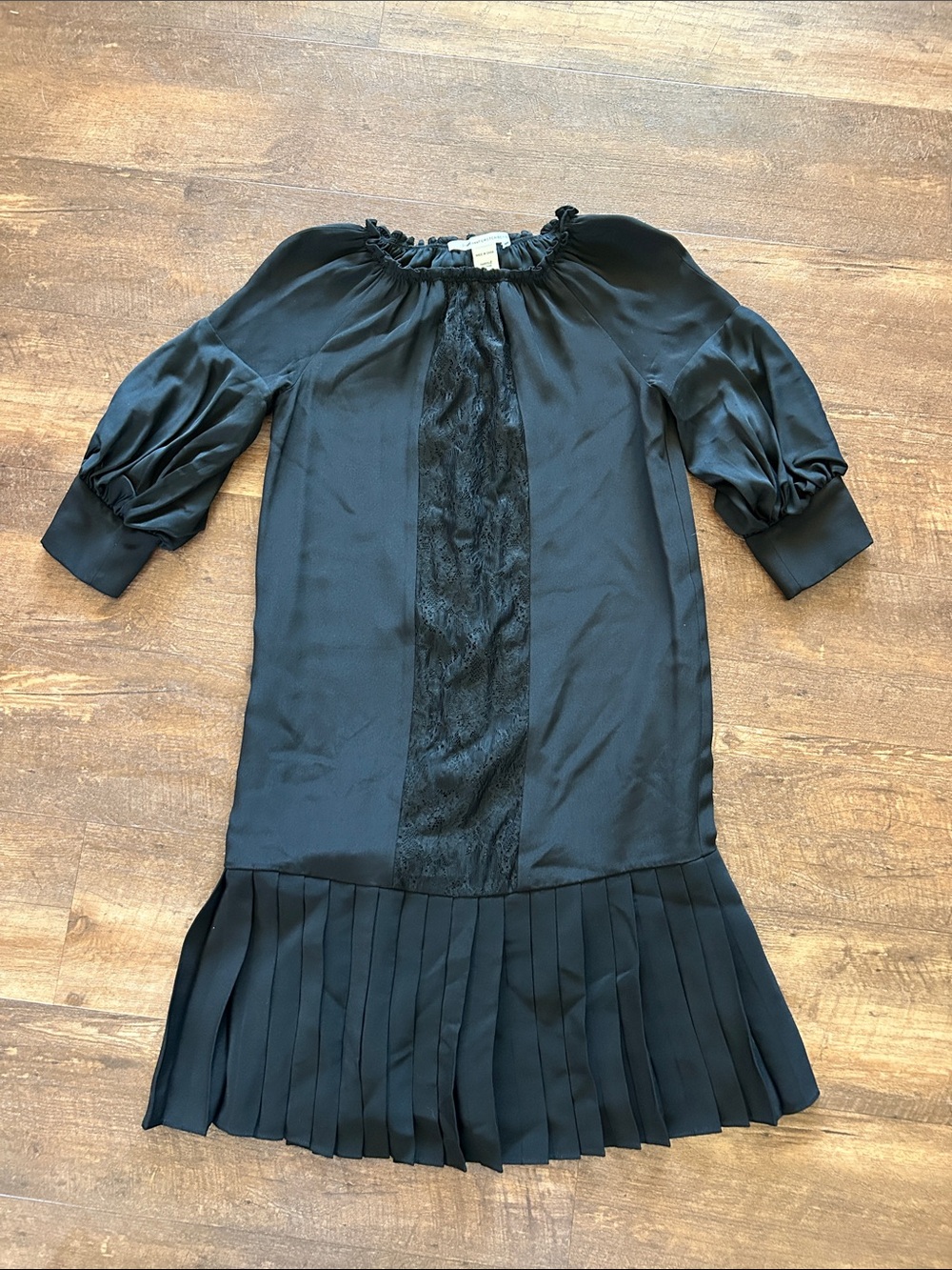 Rare Black Dress by Diane Von Furstenberg Size 2